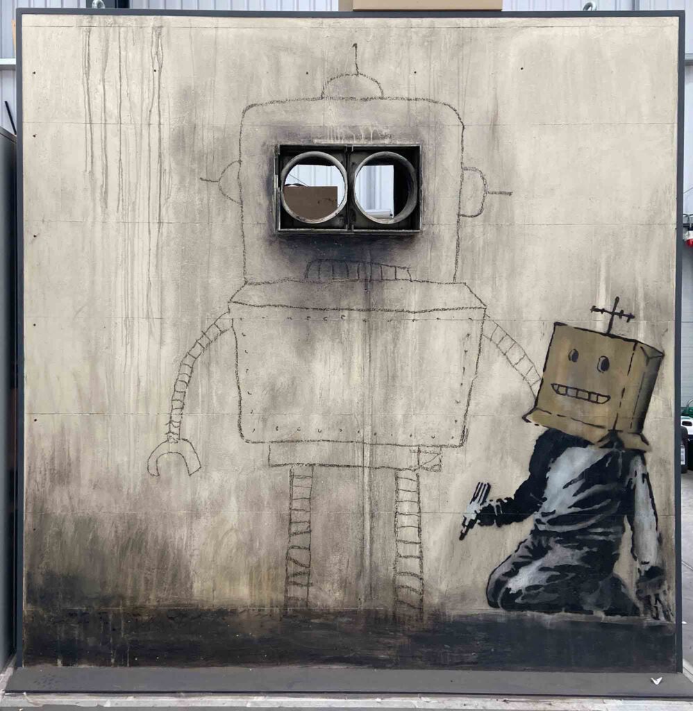Banksy Robot Boy