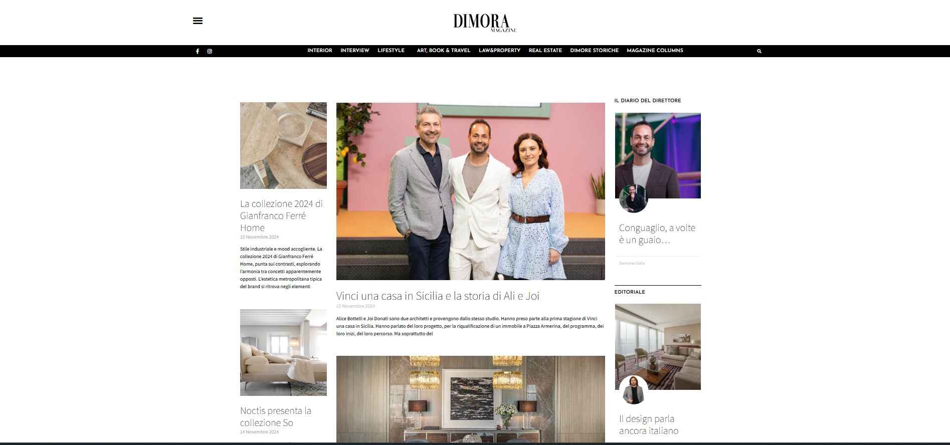 Hic et nunc… la squadra di Dimora Magazine si allarga ancora